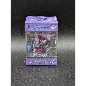 Tokidoki Unicorno Midnight Metropolis Tronica Bag Charm Vinyl Keychain NIB